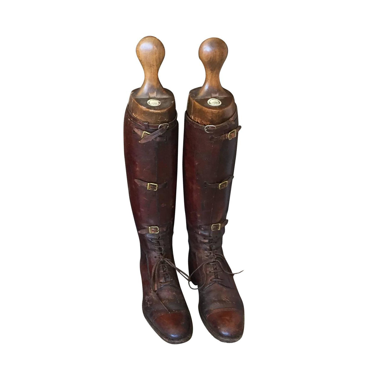 Boot Pair - Wood Inserts Inside | ÆRENA Galleries & Gardens